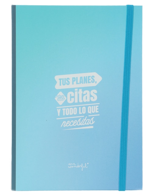 Libreta Mr Wonderful cuadro chico