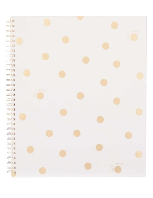 Cuaderno Kate Spade hoja rayada