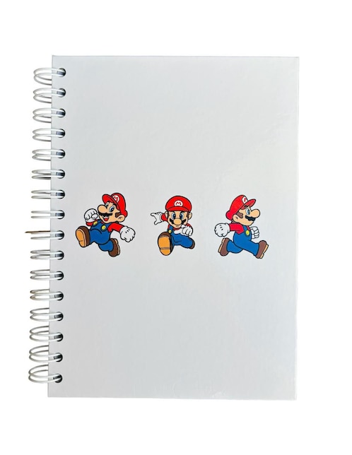 Cuaderno T-Max Mario Bros rayada