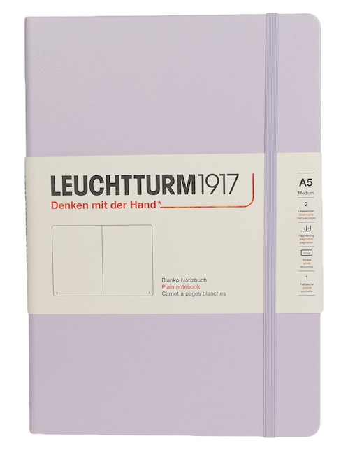 Libreta Leuchtturm hoja blanca