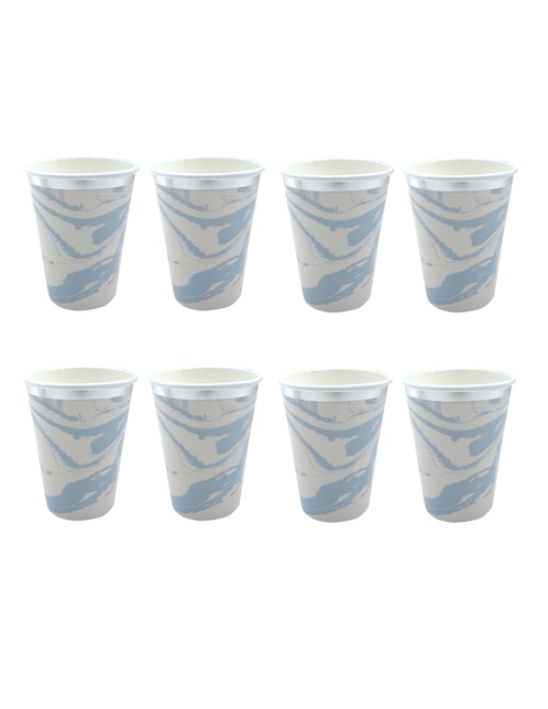 Set de vasos cortos Alegria Acuarela con 8 piezas