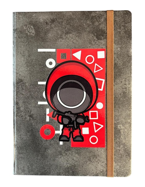 Libreta Macarena Brand El Juego del Calamar hoja blanca