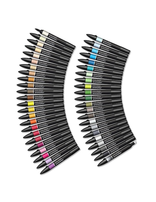 Set marcador base agua Winsor & Newton 48 piezas