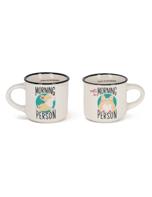 Set de tazas espresso Legami Home Sweet Home 2 piezas