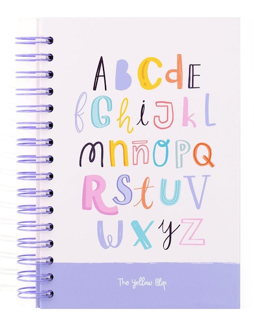 Cuaderno The Yellow Clip hoja a rayas y blanca
