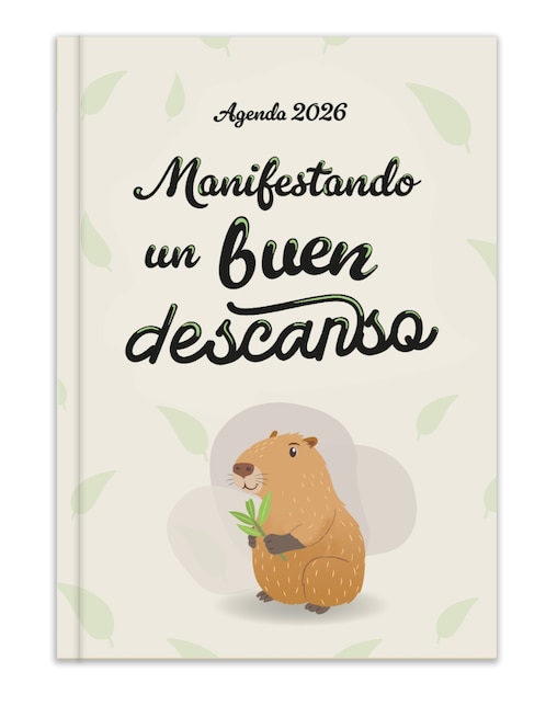 Agenda Vergara y Riba 2026 Manifestando un buen descanso