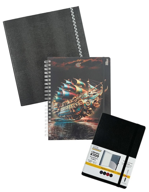 Set libreta Printaform a rayas