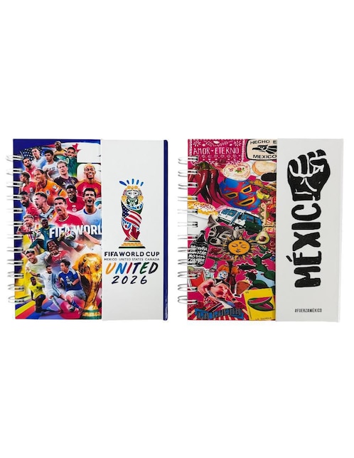 Set libreta Luxo Mx México a rayas