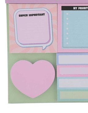 Notas adhesivas de diferentes diseños Mr Wonderful