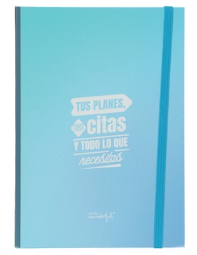 Libreta Mr Wonderful Cuadro Chico