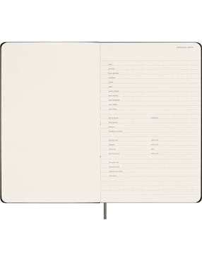 Agenda Moleskine