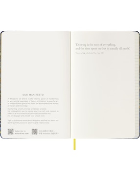 Libreta Moleskine hoja rayada