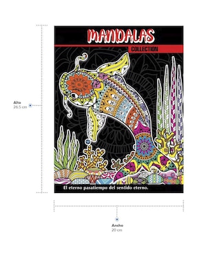 Libro para colorear Mandalas collection