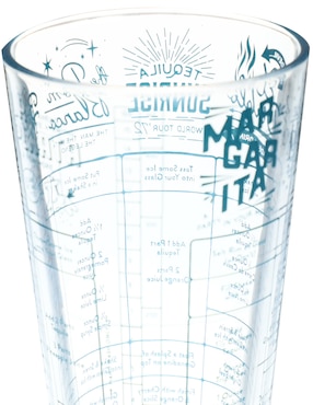 Vaso medidor Fred de vidrio