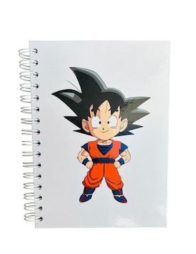 Cuaderno T-Max Goku Hoja Rayada