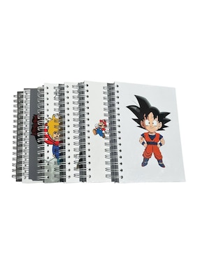 Set libreta T-Max hoja rayada