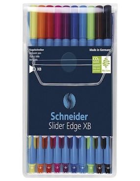 Set Lápiz De Color Schneider Edge XB Hexagonal 10 Piezas