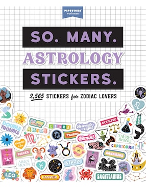 Sticker Hachette So Many Astrology