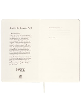 Libreta Moleskine hoja rayada