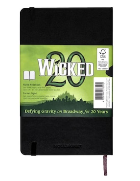 Libreta Moleskine Wicked hoja rayada