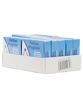 Palillos Pingüino de madera