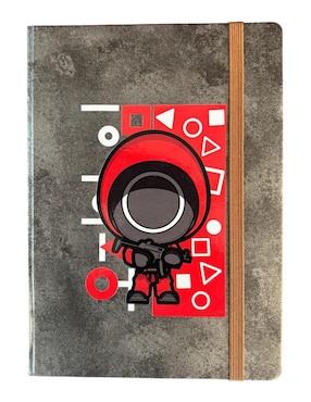 Libreta Macarena Brand El Juego del Calamar hoja blanca