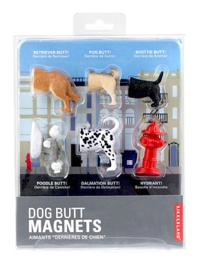 Set imán Kikkerland Animales para cocina