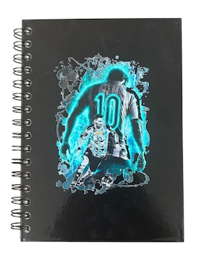 Set libreta Macarena Brand Messi hoja blanca