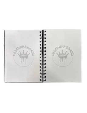 Set libreta Macarena Brand Messi hoja blanca