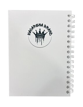 Set libreta Macarena Brand hoja blanca