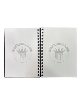 Set libreta Macarena Brand hoja blanca