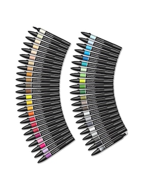Set marcador base agua Winsor & Newton 48 piezas