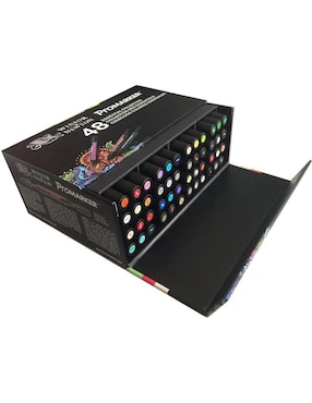 Set marcador base agua Winsor & Newton 48 piezas