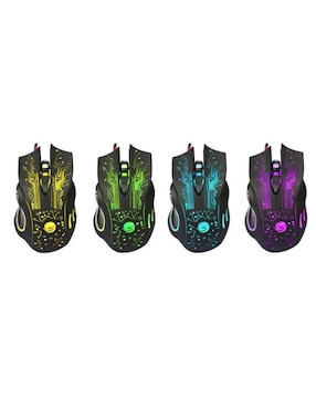 Mouse Gamer Alámbrico Ventdepot glowknight mxglo-001