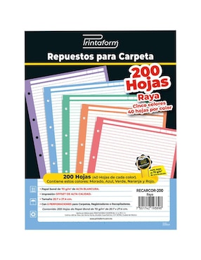 Set de papelería Printaform