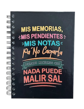 Set libreta Macarena Brand hoja blanca