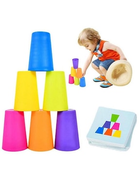 Apilecups Ventdepot juego recreativo infantil unisex