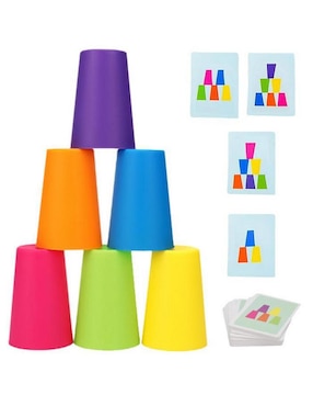Apilecups Ventdepot juego recreativo infantil unisex