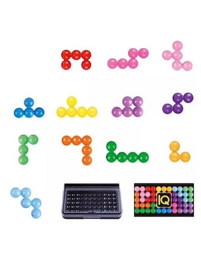Puzzbeads 3D Ventdepot juego didáctico infantil unisex