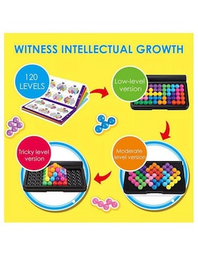 Puzzbeads 3D Ventdepot juego didáctico infantil unisex
