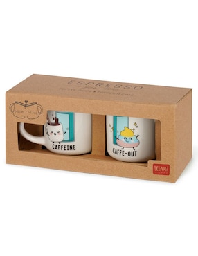 Set de tazas americanas Legami 2 piezas