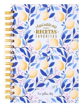Libreta para recetas The Yellow Clip