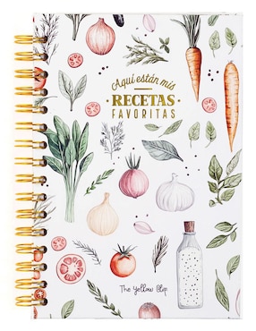 Libreta para recetas The Yellow Clip