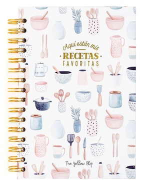 Libreta para recetas The Yellow Clip
