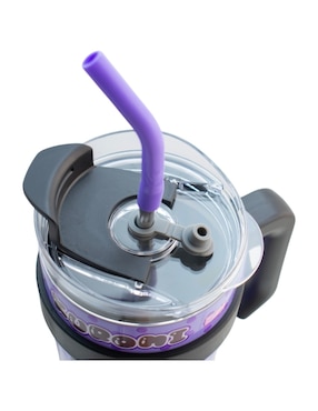 Termo Regalos Siglo XXI de acero inoxidable Kuromi con tapa rosca 1.2 L