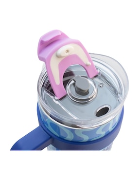 Termo Regalos Siglo XXI de acero inoxidable Stitch con tapa rosca 1.2 L