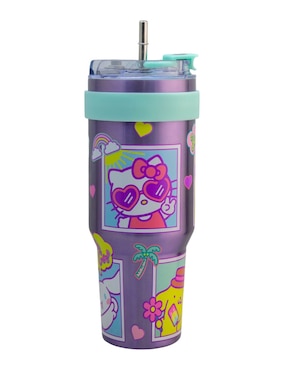Termo Regalos Siglo XXI de acero inoxidable Sanrio con tapa rosca 1.2 L