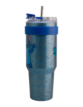 Termo Regalos Siglo XXI de acero inoxidable Stitch con tapa rosca 1.2 L