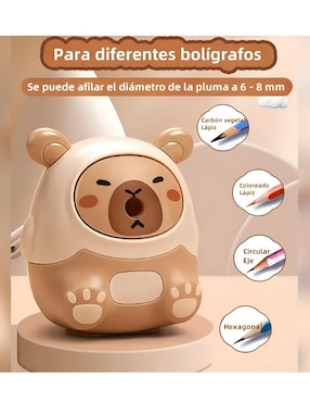 Sacapuntas manivela Xtellar de plástico