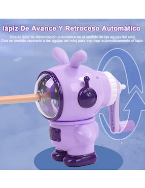 Sacapuntas manivela Xtellar de plástico